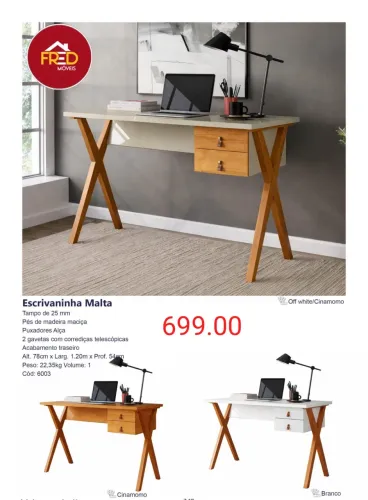 Mesa escrivaninha mega oferta 