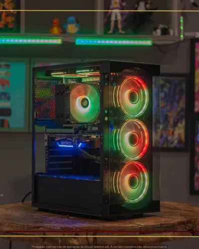 Computador Gamer Ryzen 5 2600 | 16GB RAM | SSD 368GB | GTX 1660 6GB