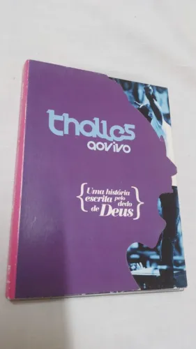DVD Duplo Thalles Ao Vivo - {Uma História Escrita Pelo Dedo De Deus} ( 24645 )
