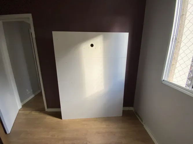 Painel para TV até 55'' Branco MDF - Excelente Estado