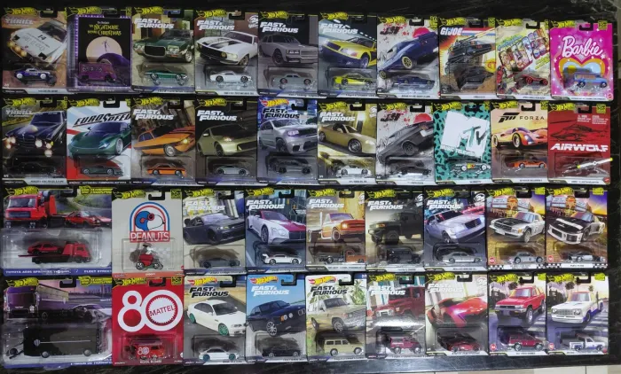 Hot Wheels 38 minis premiuns - velozes e furiosos, pop culture, boulevard