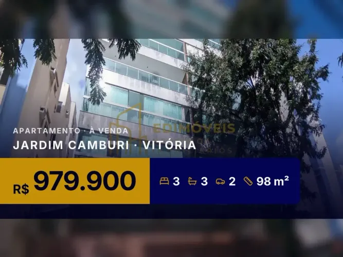 Apartamento em Jardim Camburi: conforto e segurança a poucos passos da praia!