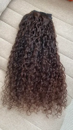 Aplique de cabelo humano 
