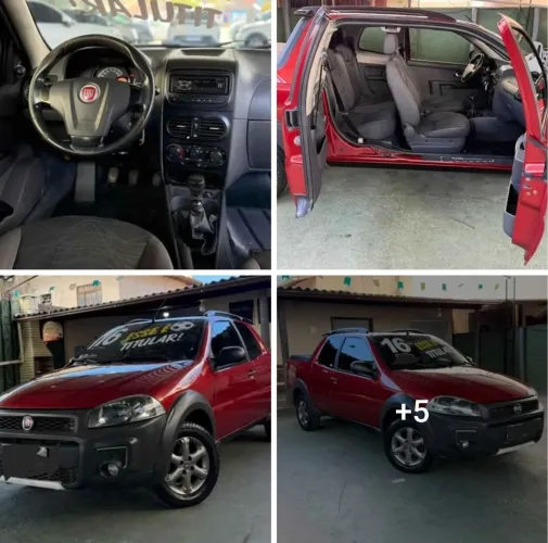 Fiat Strada Working 1.4 MPI Fire Flex 8V CD 2016
