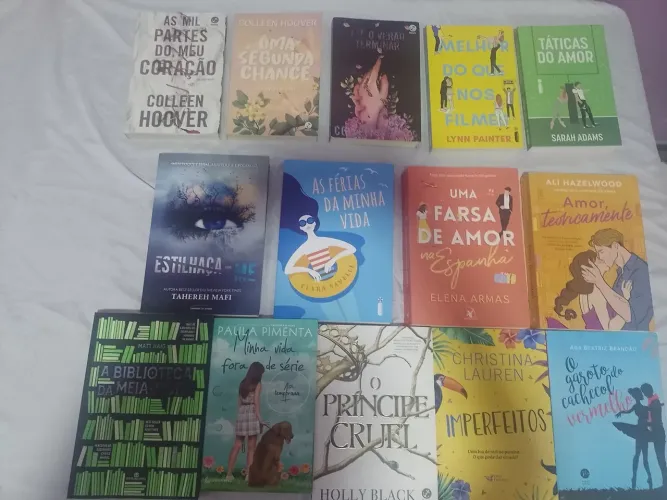 LIVROS DE ROMANCE ? Valores na descrição!!!!