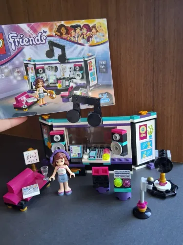 LEGO Friends COMPLETO - Estúdio de gravação da pop star
