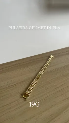 Pulseira Grumet dupla 