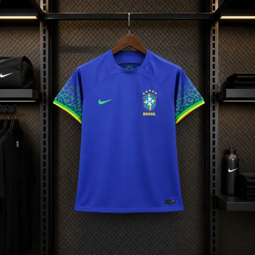 Camiseta feminina da seleção 2022 azul 
