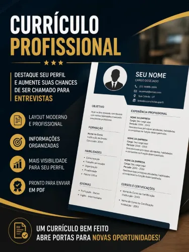 Currículo Profissional Personalizado