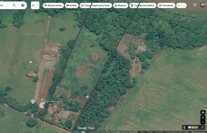 Chácara 24.000m² em Ibiporã - Casa, Poço Artesiano, Rio nos Fundos e Doc. 100% Ok