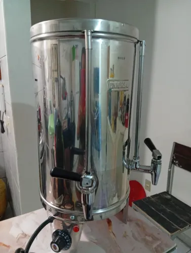 cafeteira de café industrial inox .