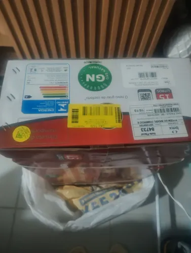 Aquecedor de água a gás natural marca Rheem 15 litros novo na Caixa