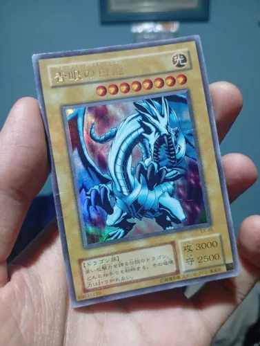 YUGIOH OCG DRAGAO BRANCO DE OLHOS AZUIS BLUE EYES WHITE DRAGON EX