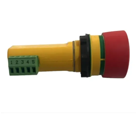 Botão de emergência com LED
