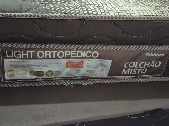 Colchão ortobom ortopédico