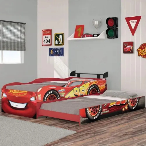 Bicama Infantil Carros Disney Fun Pura Magia