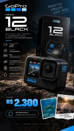 VENDO GOPRO HERO 12