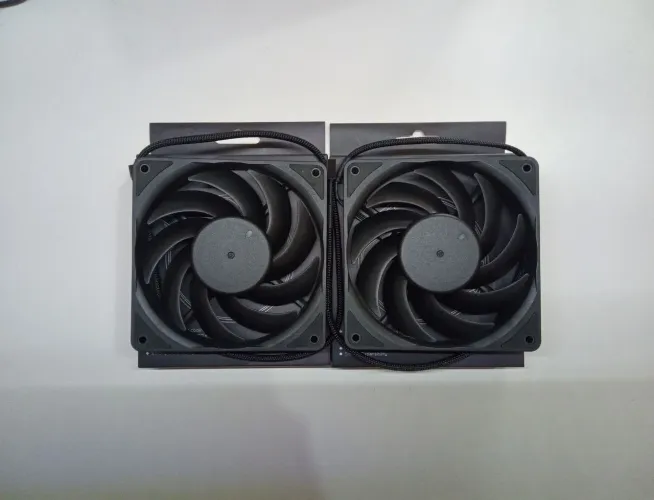 2X FANS VENTOINHAS BYKSKI CF-AP3000EX-X 3000RPM 105 CFM BLACK
