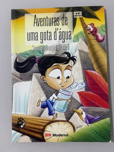 Livro Aventuras de uma gota d água