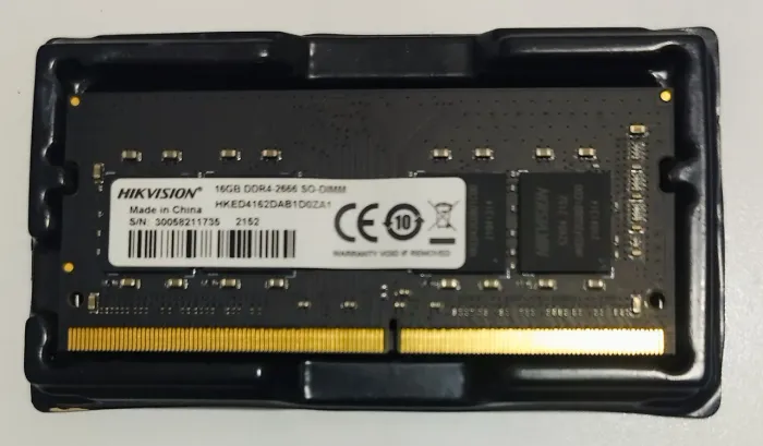 MEMÓRIA PARA NOTEBOOK 16 GB DDR4 2666