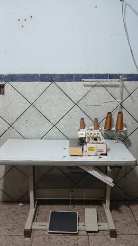 Máquina de Costura Overlok ponto cadeia Industrial