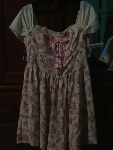 Vestido florido- tamanho L