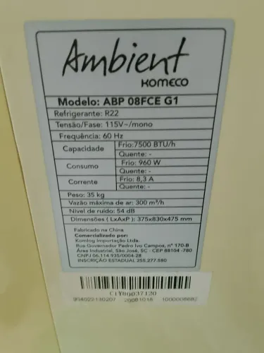 Climatizador de ar 