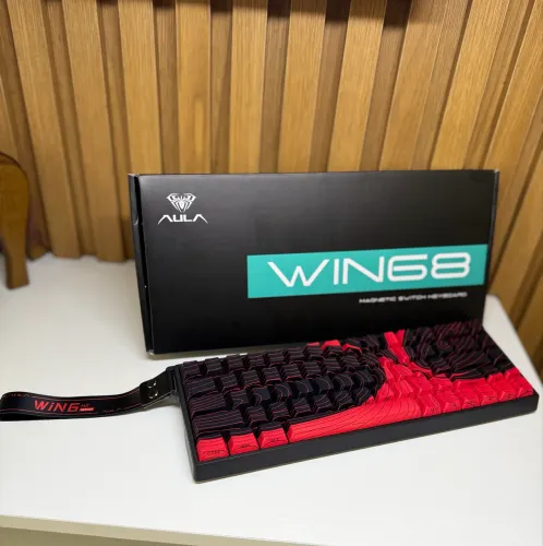 Teclado Gamer AULA WIN68 HE - Magnetic Switch