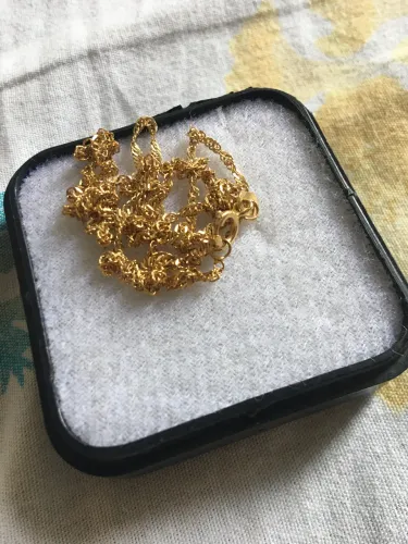 Cordão de ouro 750k
