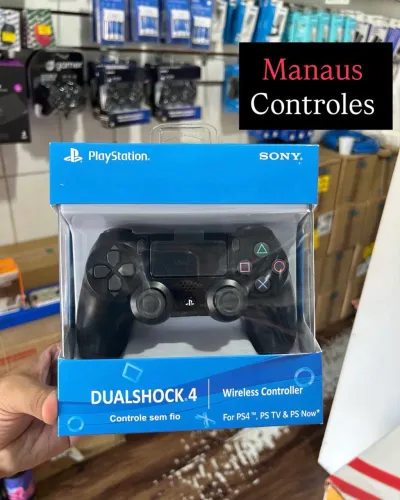 Controle PlayStation 4 Dualshock Sem Fio - Fazemos Entregas