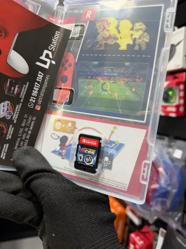Jogo Nintendo Switch Mario Tennis Aces Seminovo 