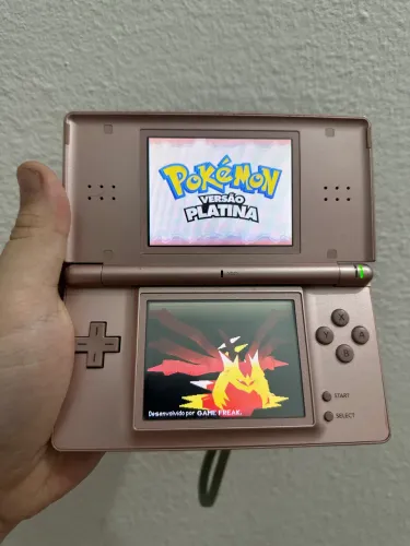 Nintendo DS Litr Rose Destravado +  20 Jogos Instalados + Carregador 