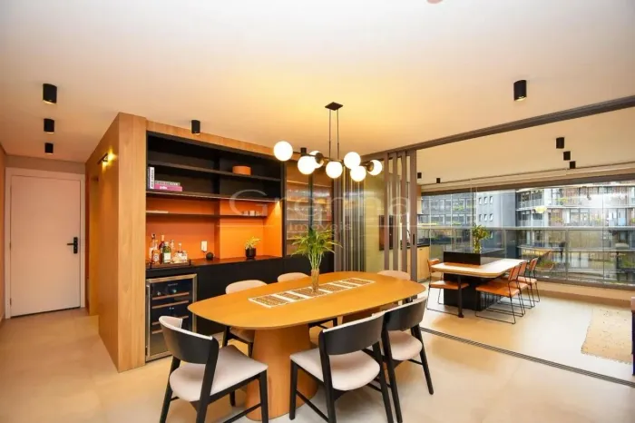 Apartamento Novo e Mobiliado a 1 Minuto do Metrô Vila Madalena | 2 Suítes, Varanda Gourmet