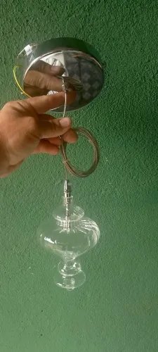 Luminária pendente lustre pendente de led