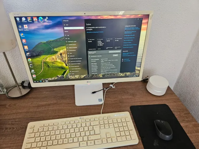PC all in one (teclado e mouse)