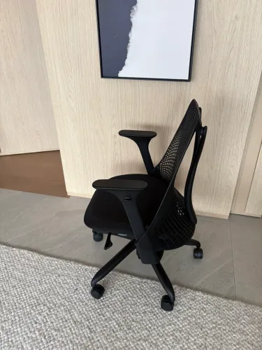 Cadeira Herman miller Sayl black NOVA