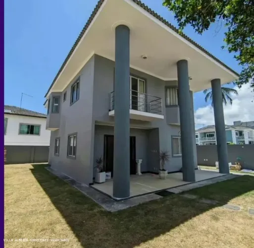 Casa em Condomínio para Locação em Lauro de Freitas, Recreio Ipitanga, 4 dormitórios, 4 su