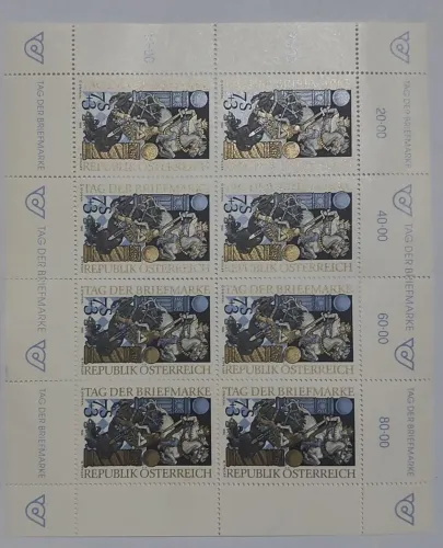 Filatélia Selos Áustria Tag Der Briefmark