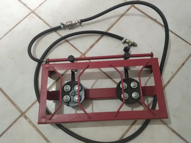 Fogão com engate rapido