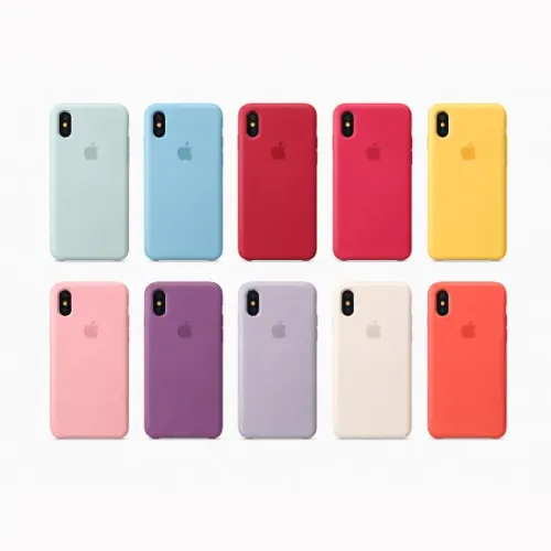Capinha iPhone XS Diversas Cores Silicone Premium | NOVA