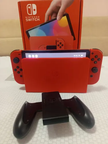 Nintendo swicth OLED edição Mario desbloqueado 256 gb