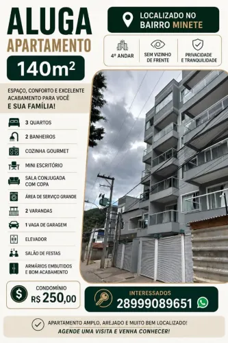 Alugo apartamento em venda nova do imigrante no bairro minete a 1 minuto da BR 262