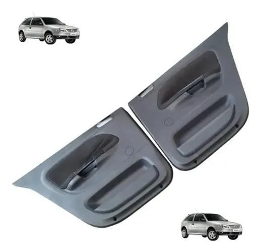 Par Forro Porta Traseiro Voyage Gol G5 1.6 2008 Original Preto