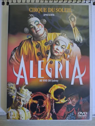 DVD CIRQUE DU SOLEIL ALEGRIA AO VIVO EM SYDNEY