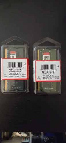 Memoria DDR4 16GB Kingston Notebook