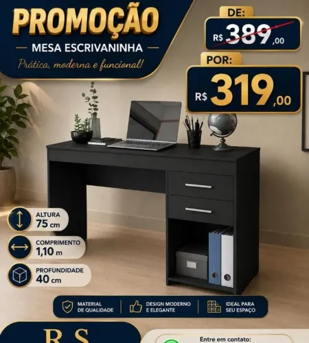 Mesa escrivaninha 