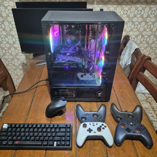 KIT GAMER C/ PC AMD RYZEN 5 5500 RTX 3060 TI