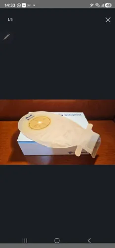30 Bolsas colostomia coloplast +1 pasta Brava