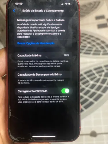 Iphone xr todo original 78% de bateria