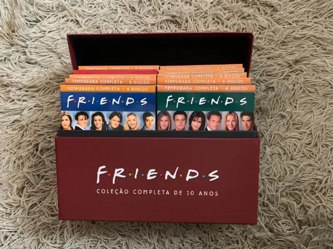 Friends Box 10 Anos de Comemoração Completo em DVD